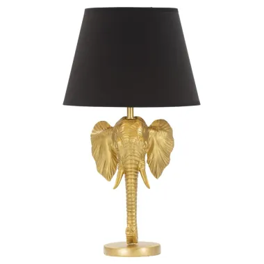 LAMPA STOŁOWA SŁOŃ 32X59 cm